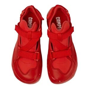 Camper Peu Red Stadium Semi Open Comfort Casual Outdoor Sneakers Women 39